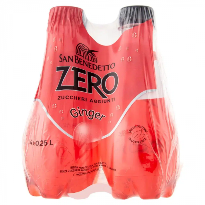 San Benedetto Zero Ginger 4x250ml [1]