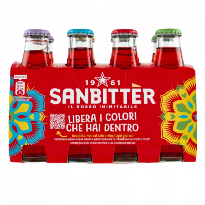 San Pellegrino Sanbitter Rosso 8x100ml [1]