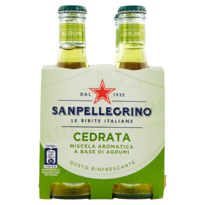 San Pellegrino Vetro Cedrata 4x200ml [1]