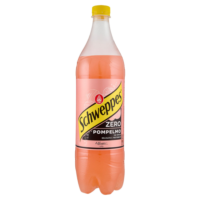 Schweppes Zero Pompelmo Rosa 1l [1]