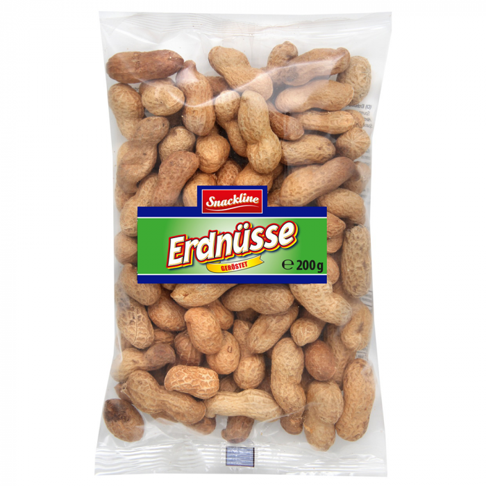 Snackline Arahide Prajite in Coaja 200g [1]