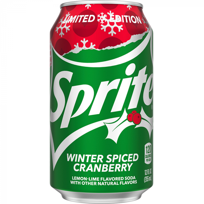 Sprite Winter Spiced Cranberry USA 355ml