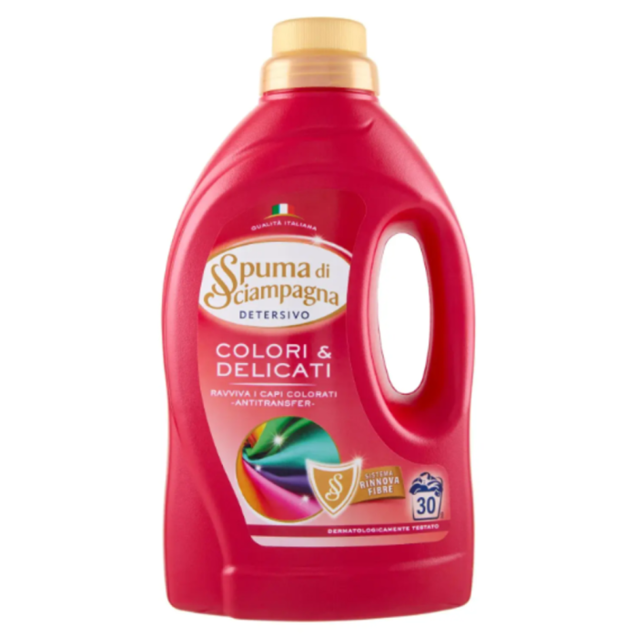 Spuma di Sciampagna Bucato Color Delicati 30 spalari 1.35l [1]