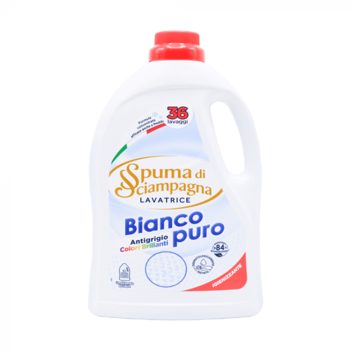 Spuma di Sciampagna Lavatrice Bianco Puro 36 spalari [1]