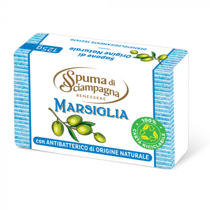 Spuma di Sciampagna Sapone Marsiglia 125g [1]
