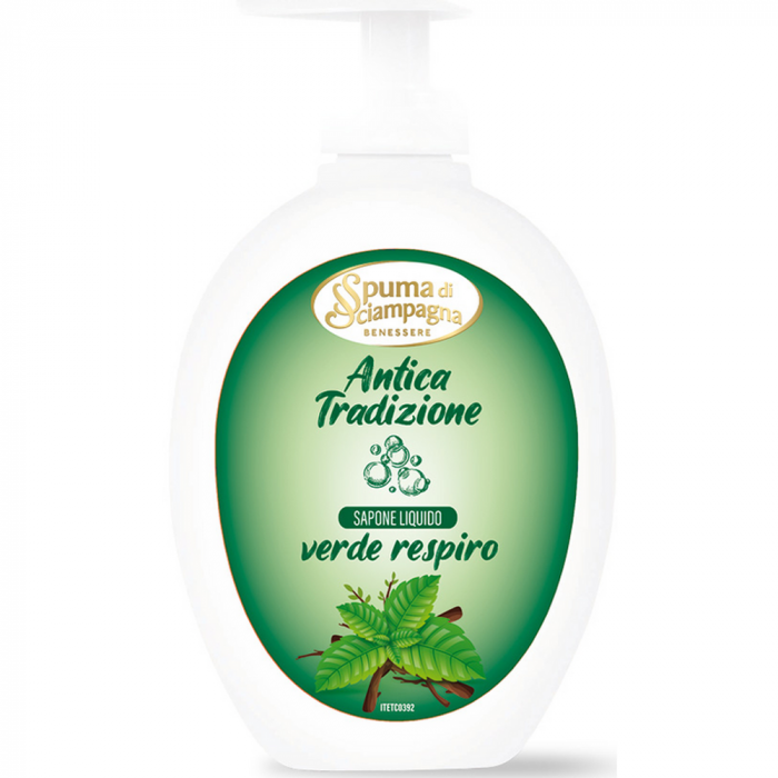 Spuma di Sciampagna Sapone Verde Respiro 250ml [1]