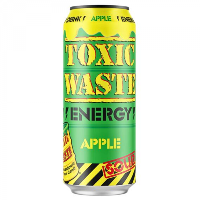 Toxic Waste Energy Drink Sour Apple GER 500ml [1]