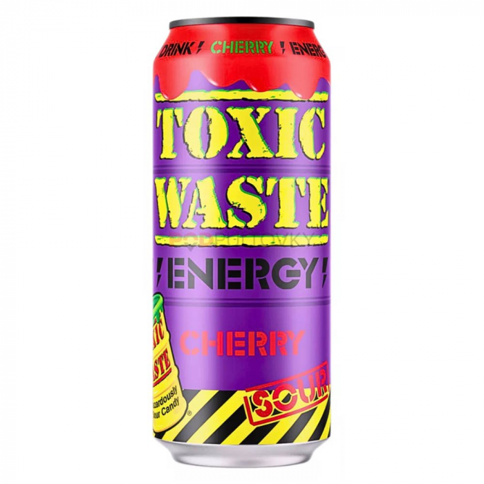 Toxic Waste Energy Drink Sour Cherry GER 500ml [1]