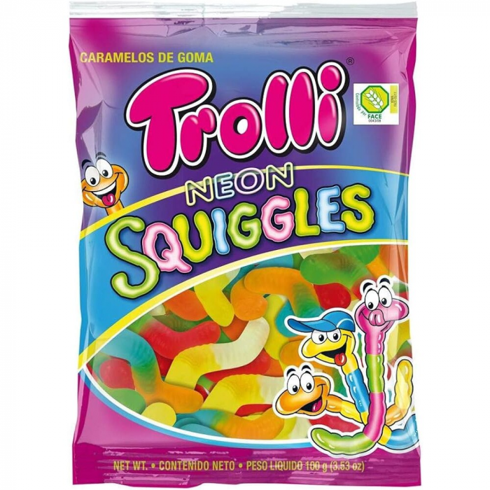 Trolli Neon Squiggles 100g [1]