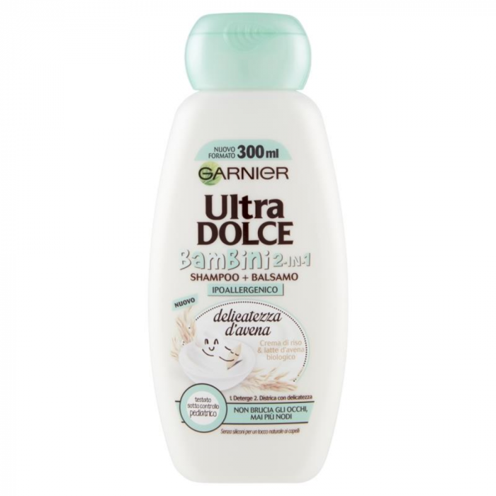 Ultra Dolce 2-in-1 Avena Ipoallergenica 300ml sampon copii [1]
