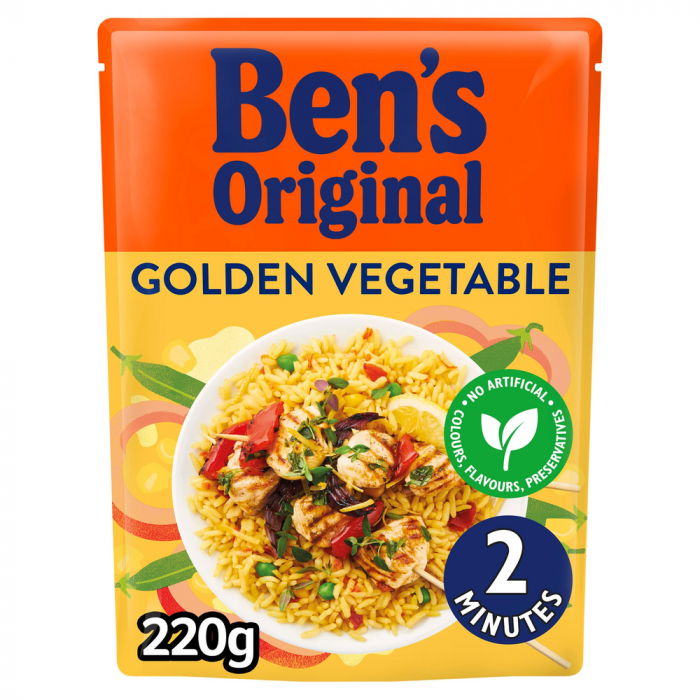 Uncle Ben's Golden Vegetable Rice UK 220g [2]