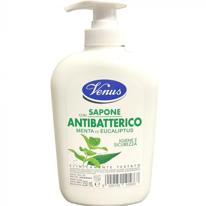 Venus Sapone Liquido Mentol Antibatterico 250ml [1]