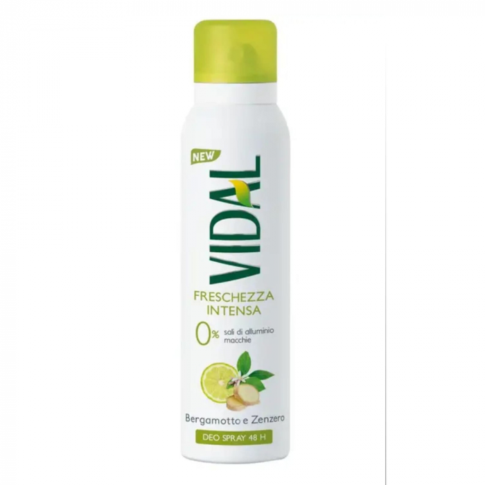 Vidal Deo Spray Bergamoto Zenzero 150ml [1]