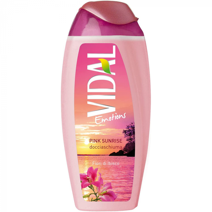 Vidal Doccia Pink Sunrise Fiori di Ibisco 250ml [1]