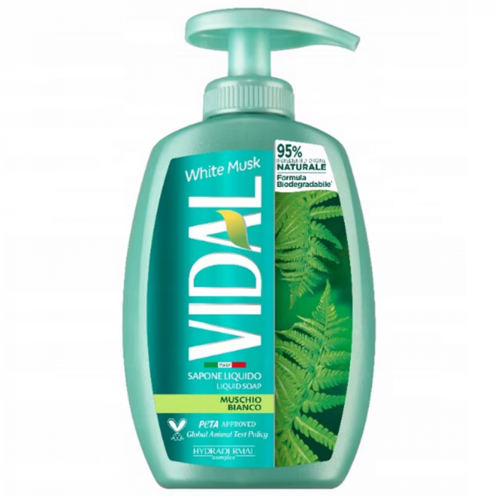 Vidal Sapone Liquido Muschio Bianco 300ml [1]
