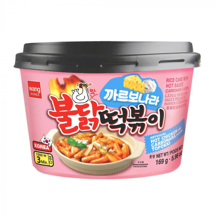 Wang Spicy Carbonara Tteokbokki KOR 169g [1]