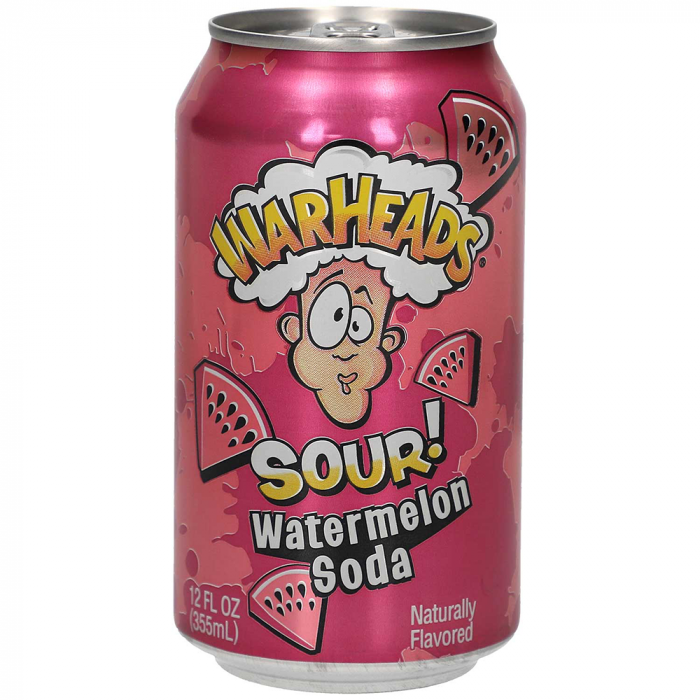 Warheads Sour! Watermelon Soda USA 330ml [1]