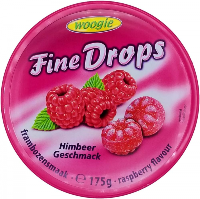 Woogie Fine Drops Raspberry 175g [1]
