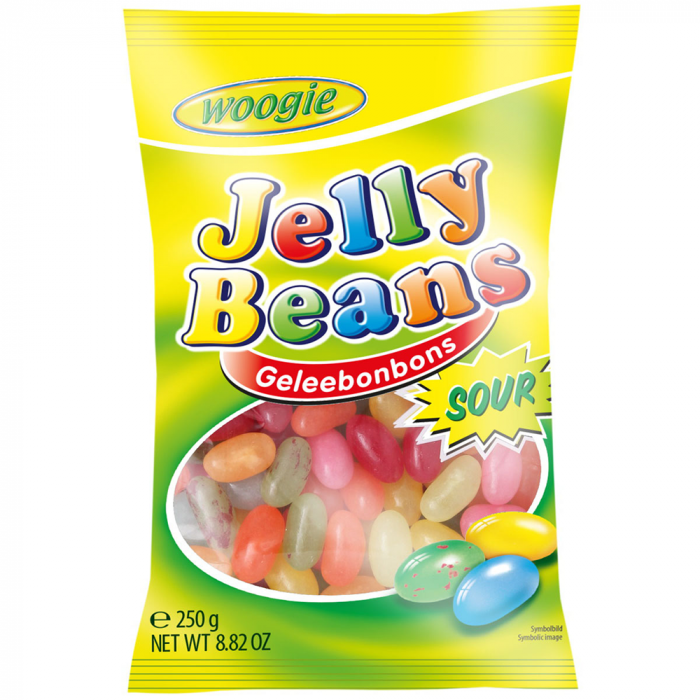 Woogie Jelly Beans Sour 250g jeleuri acre [1]