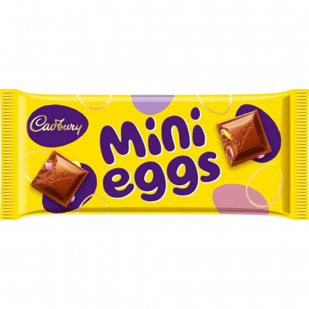 Specialități Crăciun 2025 - Cadbury Mini Egg Tablet UK 110g ciocolata