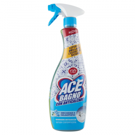 Soluții curățenie baie - Ace Bagno Anticalcar Senza Candeggina 600ml