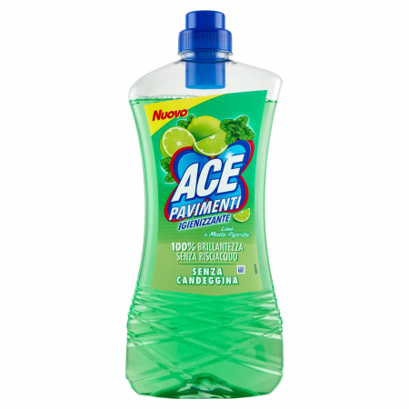 Detergenți pardoseli - Ace Pavimenti Igienizzante Lime Menta 1l