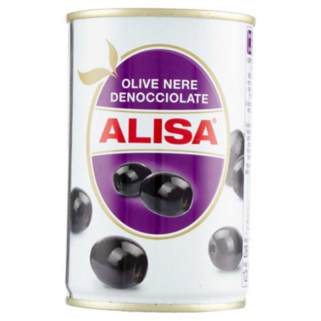 Produse Alimentare - Alisa Masline Negre Fara Samburi 280g