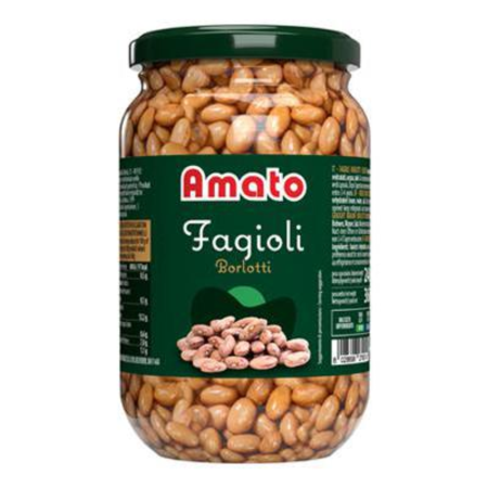 Produse Alimentare - Amato BS Fagioli Borlotti 360g