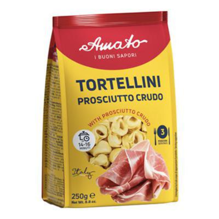 Paste Italiene - Amato Tortellini Prosciutto Crudo 250g