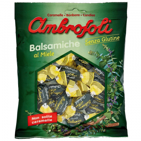 Jeleuri & Bomboane - Ambrosoli Balsamiche Miele 135g