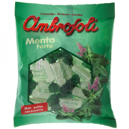 Jeleuri & Bomboane - Ambrosoli Caramelle Menta 150g