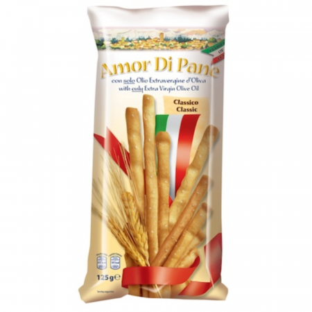 Snackuri & Chipsuri - Amor di Pane Grissini Salati 125g