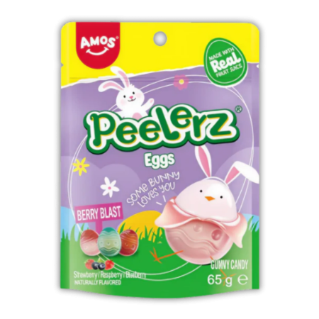 Produse Alimentare - Amos Peelerz Eggs Shaped CHN 65g