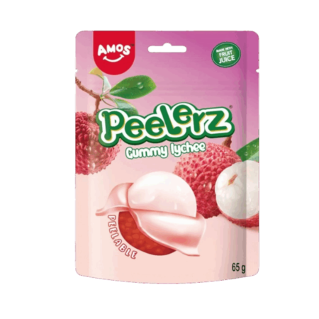 Produse Alimentare - Amos Peelerz Gummy Lychee USA 65g