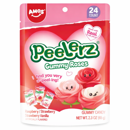 Produse Alimentare - Amos Peelerz Roses Shaped CHN 65g