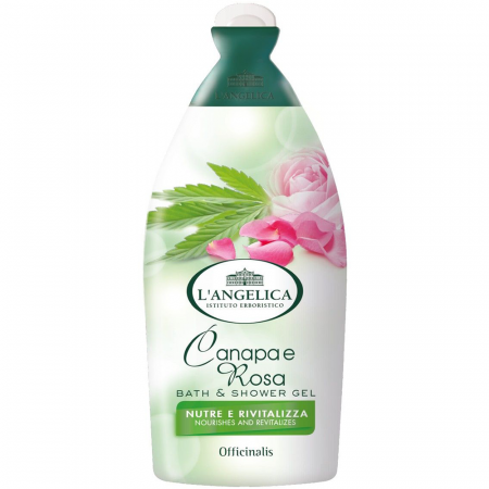 Geluri de duș - Angelica Bagno Canapa Rosa 450ml