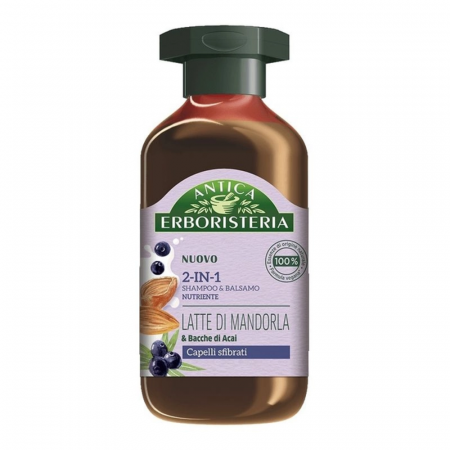 Îngrijire Personală - Antica Erboristeria Shampoo Mandorla 2-in-1 Nutriente 250ml