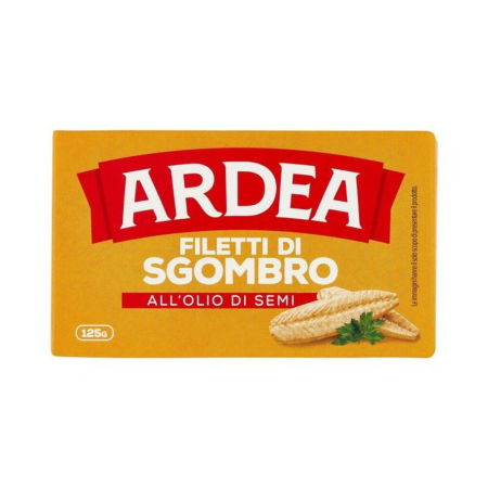 Produse Alimentare - Ardea Fileuri de Macrou in Ulei de Floarea Soarelui 125g