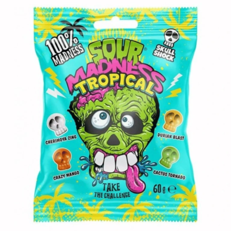 Jeleuri & Bomboane - Argo Sour Madness Tropical POL 60g