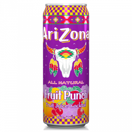 Limonade - Arizona Fruit Punch Fruit Juice Cocktail USA 650ml
