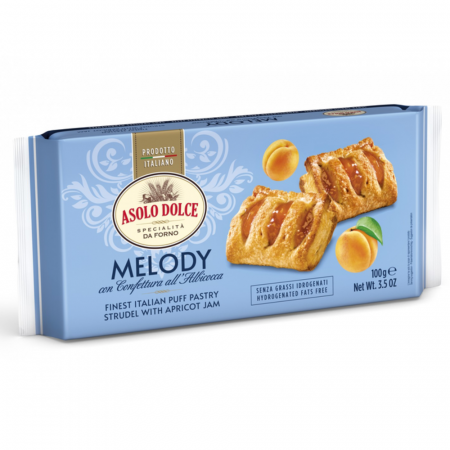 Croissante, Foitaje & Prăjiturele - Asolo Dolce Melody Albicocca 100g
