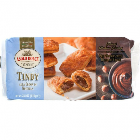 Croissante, Foitaje & Prăjiturele - Asolo Dolce Tindy Nocciola 110g