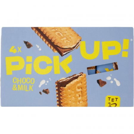 Dulciuri - Bahlsen Pick-Up Choco&Milk 112g
