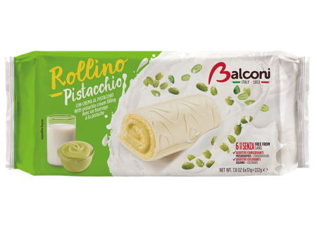 Croissante, Foitaje & Prăjiturele - Balconi Rollino Pistacchio 222g
