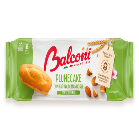 Produse Alimentare - Balconi Plumcake Mandorle 198g