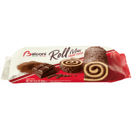 Dulciuri - Balconi Max Roll Cacao 300g