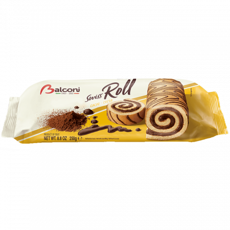 Croissante, Foitaje & Prăjiturele - Balconi Roll Cacao Swiss 250g