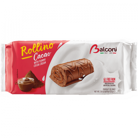 Dulciuri - Balconi Rollino Cacao 222g