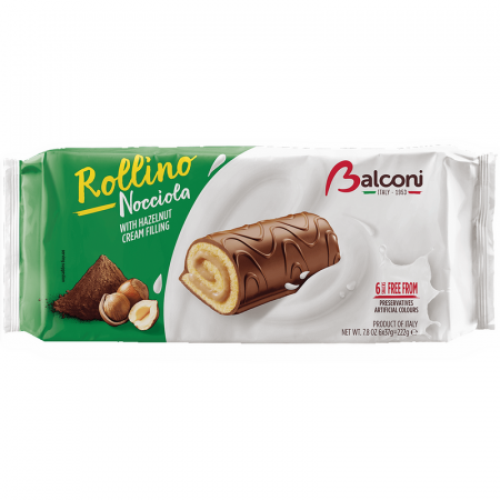 Dulciuri - Balconi Rollino Nocciola 222g