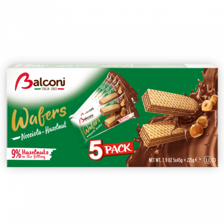 Dulciuri - Balconi Wafer Nocciola 5x45g